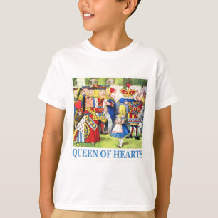 Die Herz-Königin trifft Alice im Wunderland T-Shirt