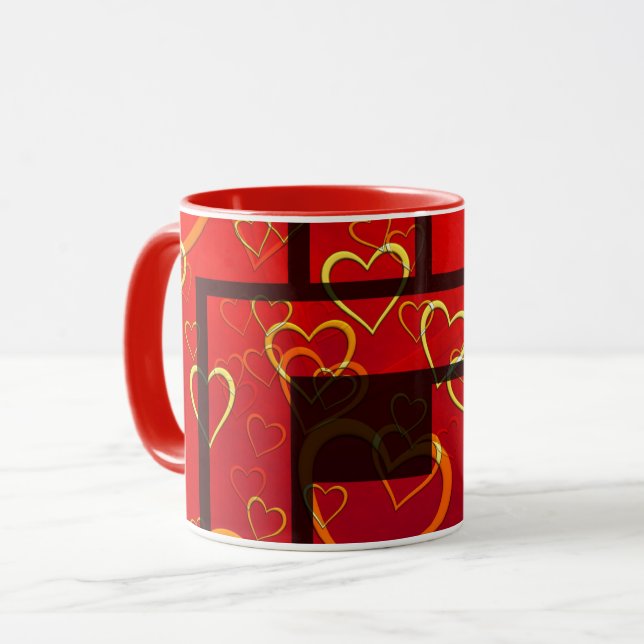 Die herzliche Tasse (Vorderseite Links)