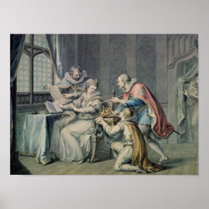 Die Herzöge von Northumberland und Suffolk Poster