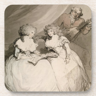 Die Herzogin von Devonshire und ihre Schwester, Untersetzer