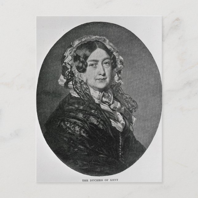Die Herzogin von Kent Postkarte (Vorderseite)