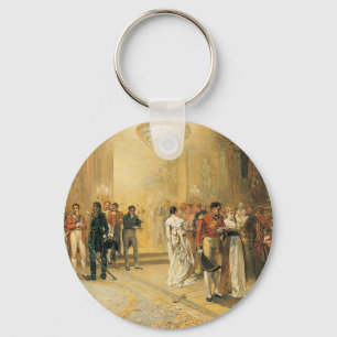 Die Herzogin von Richmond's Ball im Jahr 1815 Schlüsselanhänger