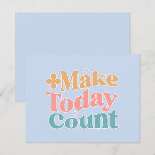 Die heute zählende Inspirationsratskarte