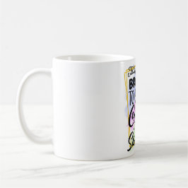 die heutige Einstellung, die Ihnen mit Kaffee gebr Kaffeetasse