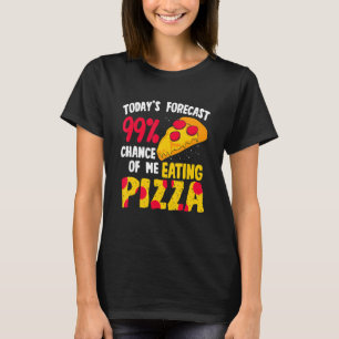 Die heutige Prognose für 99 Chancen, Pizza Quot zu T-Shirt