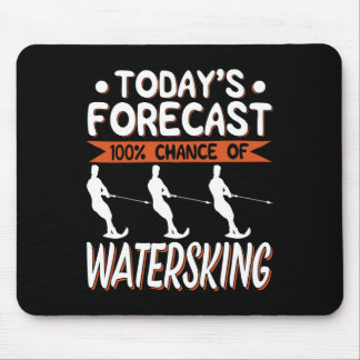 Die heutige Prognose sieht 100% Chance auf Wassers Mousepad