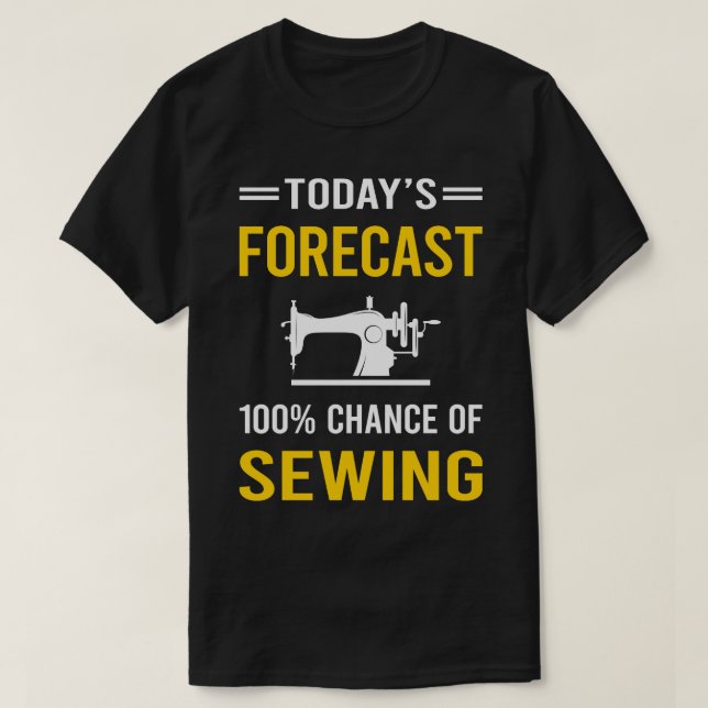 Die heutige Prognose T-Shirt (Design vorne)