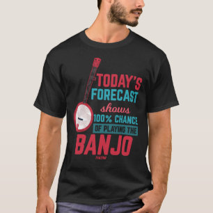 Die heutige Prognose zeigt eine 100%ige Chance, Ba T-Shirt