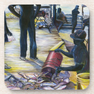 Die heutige Speisekarte, Hafen Insel Untersetzer