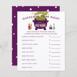 Die Hexe Cauldron Babydusche schätzt den Preis ric