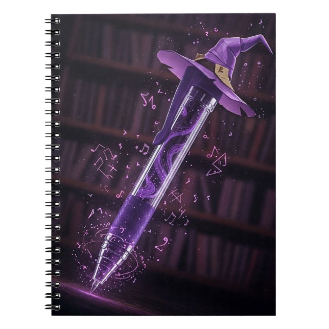 Die Hexe der Schrift Notizblock (Vorderseite)