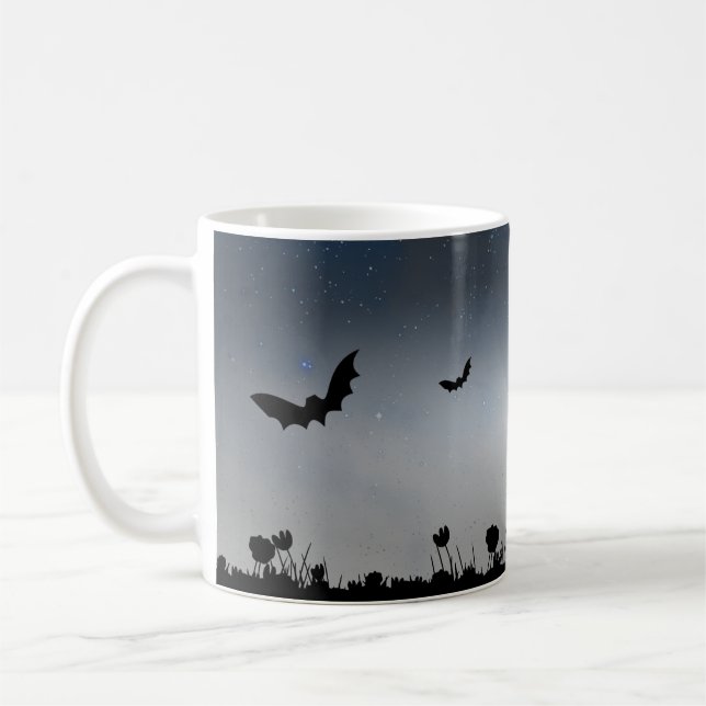 Die Hexe HALLOWEN Kaffeetasse (Links)