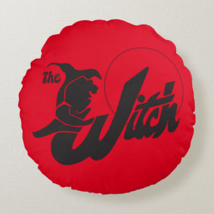 Die Hexe Rundes Kissen