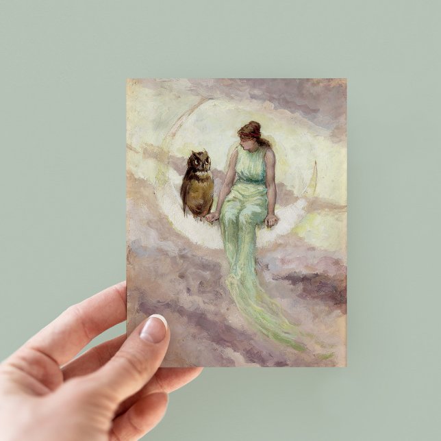 Die Hexe-Tochter | Frederick Stuart Church Postkarte (Von Creator hochgeladen)