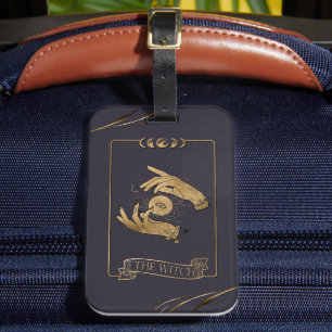 Die Hexen-Tarotkarte Gepäckanhänger