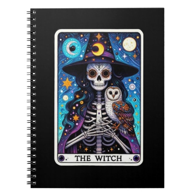 Die Hexenkarten-Notebook-Sammlung Notizblock (Vorderseite)