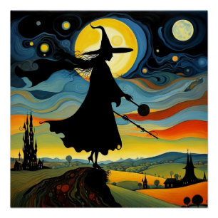 Die Hexenuhren Poster