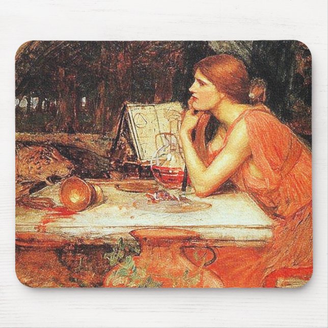 "Die Hexerei" von John Waterhouse Mousepad (Vorne)