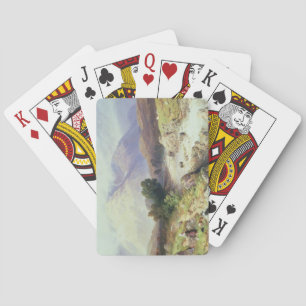Die Highlands, in der Nähe der Raute (w/c auf Papi Spielkarten