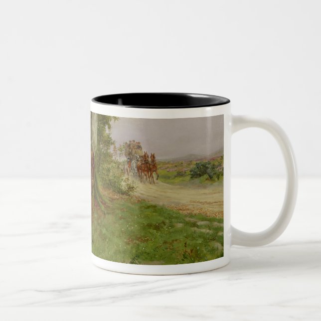 Die Highwaymen Zweifarbige Tasse (Rechts)