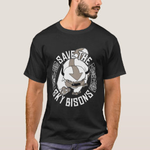 Die Himmelsbänke mit Bison Head gerettet T-Shirt