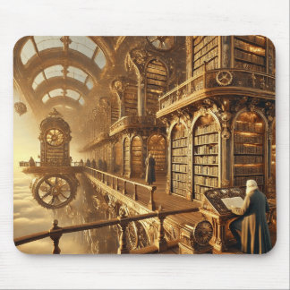 Die Himmelsbibliothek Mousepad