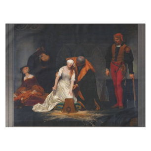 Die Hinrichtung von Lady Jane Gray durch Paul Dela Tischdecke
