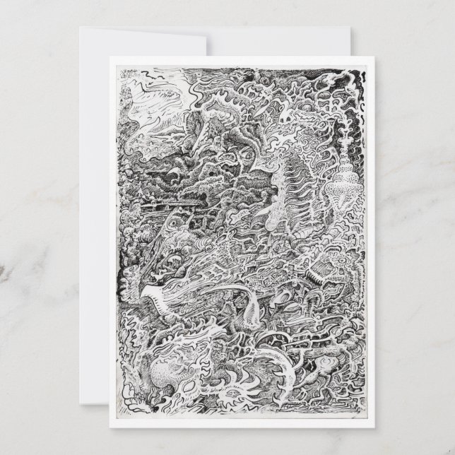 Die Hinterland-Flachkarte (Vorderseite)