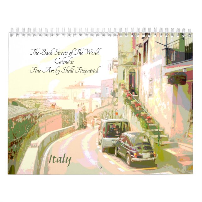 Die Hinterspuren der Kunst der Welt Kalender (Titelbild)
