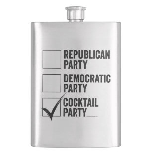 Die Hip-Flasche des Cocktail-Party Flachmann