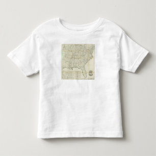 Die historische Kriegs-Karte Kleinkind T-shirt