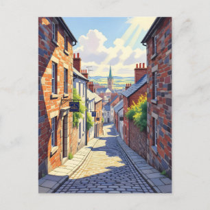 Die historische Stadtmauer von Derry-Londonderry Postkarte