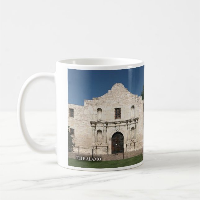 Die historische Tasse Alamos (Links)