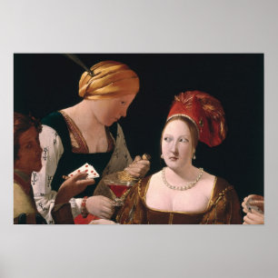 Die Hitze mit dem As der Diamanten Poster