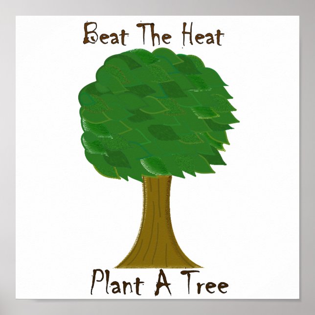 Die Hitze schlagen Poster (Vorne)