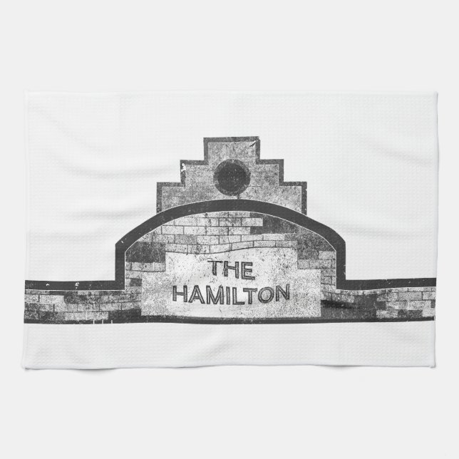 die Hmilton Geschirrtuch (Horizontal)