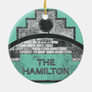 die Hmilton Keramikornament