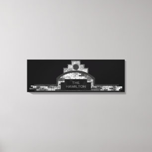 die Hmilton Leinwanddruck