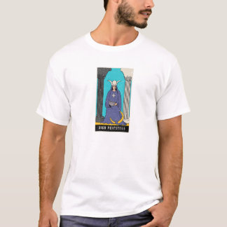 Die Hochpriester-Tarot-Karte, die Hexe liest T-Shirt