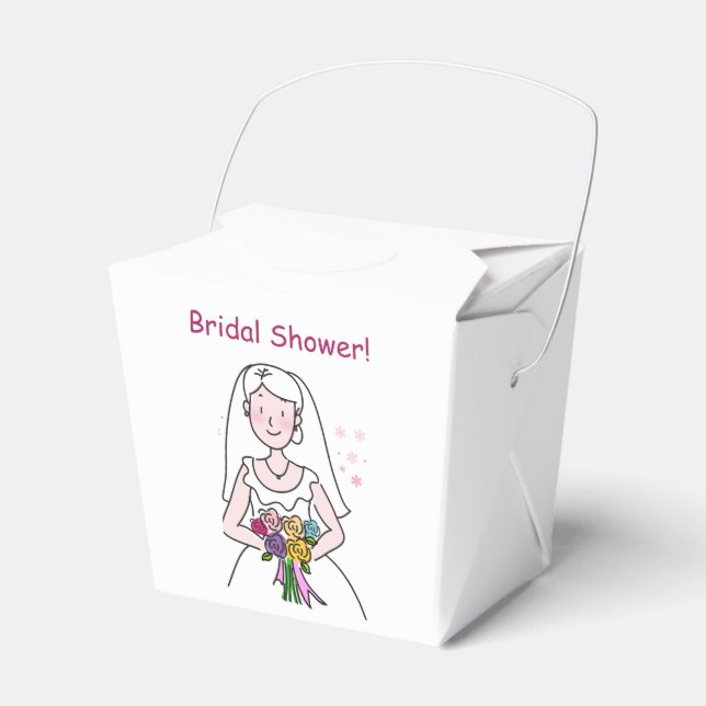 Die Hochzeit - Brautparty Geschenkschachtel (Vorderseite)