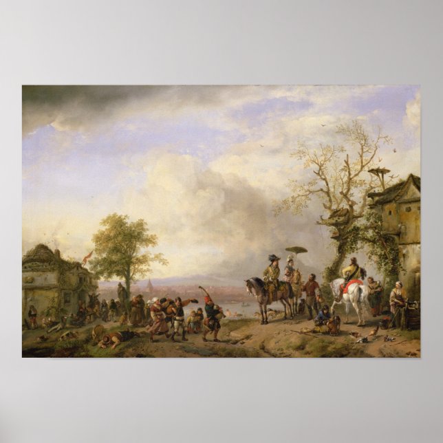 Die Hochzeit der Bauern Poster (Vorne)