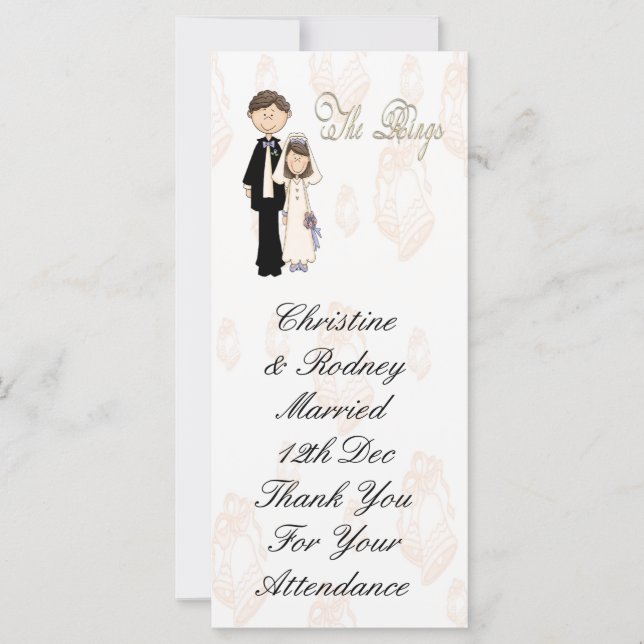 Die Hochzeit des Empfangs (Vorderseite)