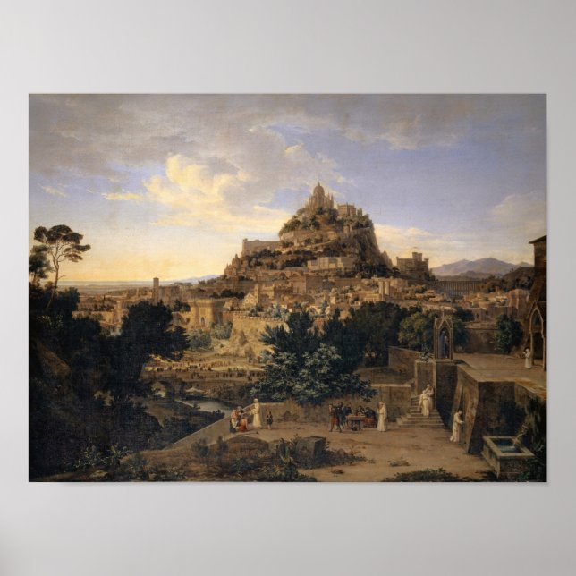 Die Hochzeit des Mittelalters, 1829 Poster (Vorne)