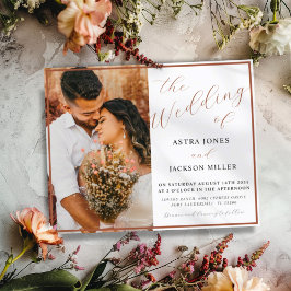 Die Hochzeit des Terracotta-Fotos