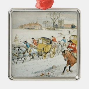 Die Hochzeit Diana-Holzes: Zurückbringen von der Ornament Aus Metall