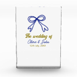 Die Hochzeit von Goldmedaille Fotoblock