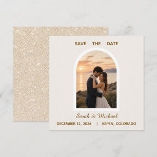 Die Hochzeit von Modern Arch Photo Save the Date