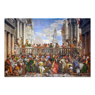 Die Hochzeit zu Kana Paolo Veronese Fotodruck