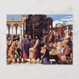 Die Hochzeit zu Kana von Julius Schnorr von Carols Postkarte