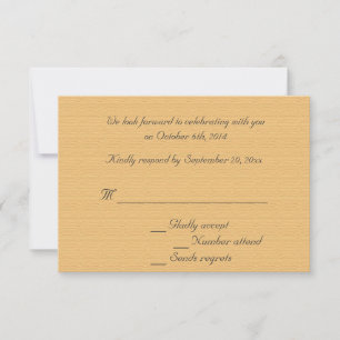 Die Hochzeits-RSVP-Einladungen von The Mulberry Tr Einladung